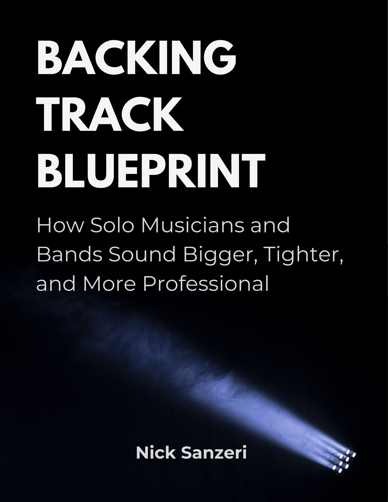 Backing Track Blueprint ebook cover