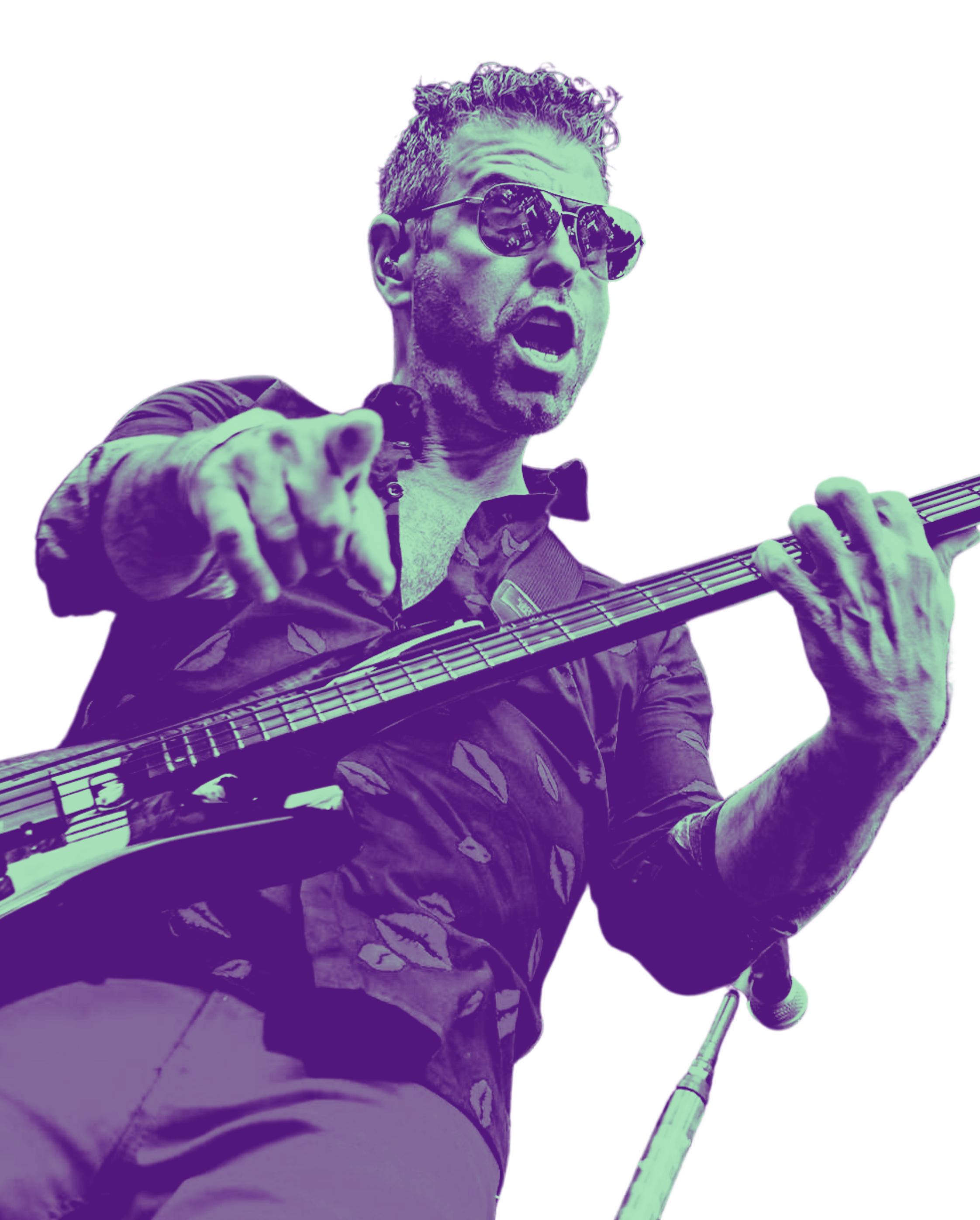 Nick Sanzeri performing